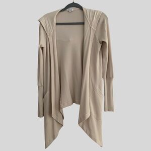Splendid Thermal Wrap Hooded Cardigan